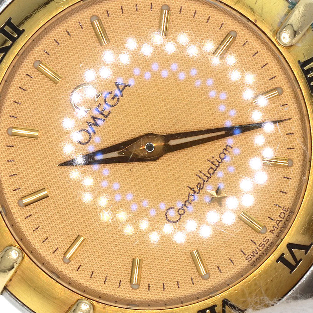OMEGA Watches Quartz 1262.10 Stainless Steel , SSxK18YG gold Omega Constellation gold dial Women Used Authentic