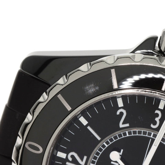 CHANEL Watches Mechanical Automatic H0684 Ceramic, Rubber black J12 1.5" black dial mens Used Authentic