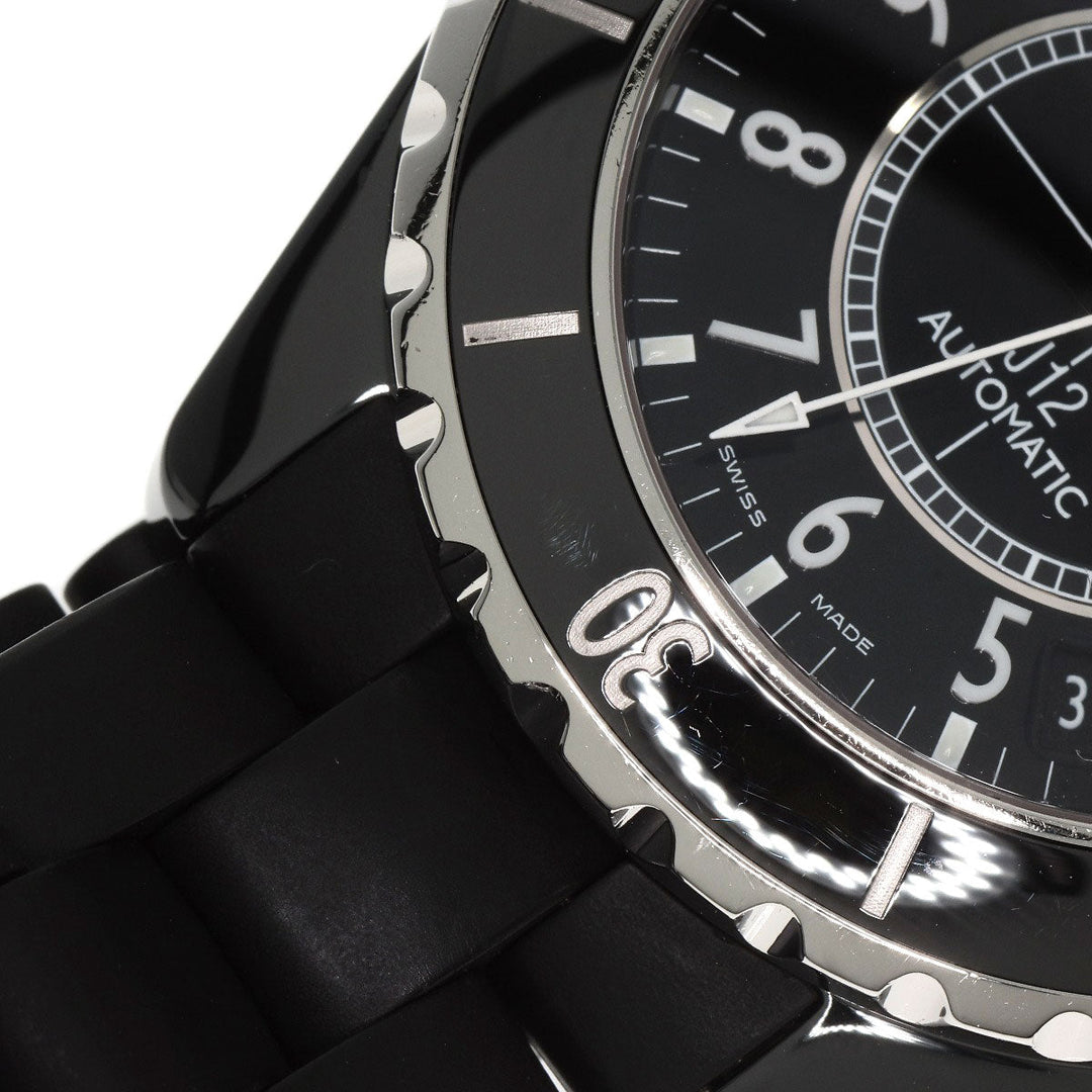 CHANEL Watches Mechanical Automatic H0684 Ceramic, Rubber black J12 1.5" black dial mens Used Authentic