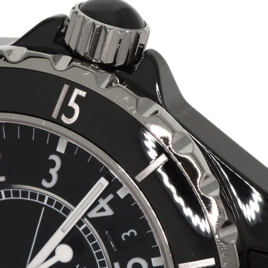 CHANEL Watches Mechanical Automatic H0684 Ceramic, Rubber black J12 1.5" black dial mens Used Authentic