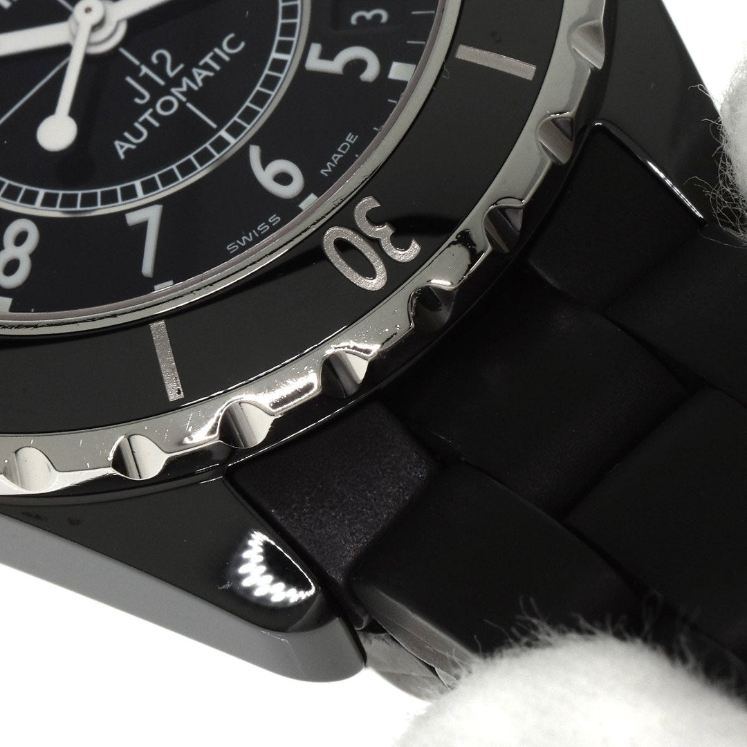 CHANEL Watches Mechanical Automatic H0684 Ceramic, Rubber black J12 1.5" black dial mens Used Authentic