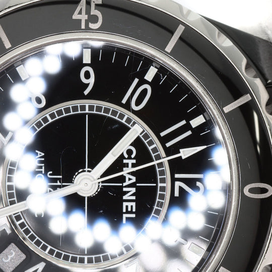 CHANEL Watches Mechanical Automatic H0684 Ceramic, Rubber black J12 1.5" black dial mens Used Authentic