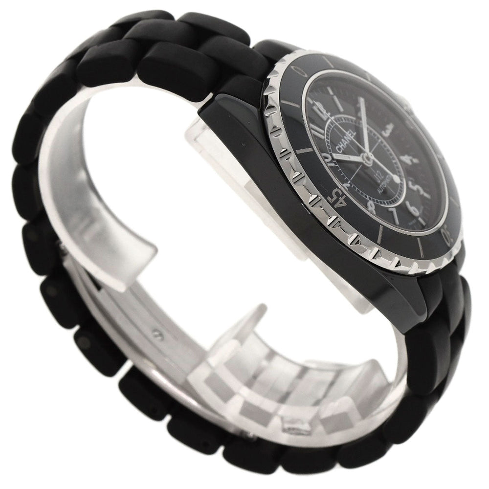 CHANEL Watches Mechanical Automatic H0684 Ceramic, Rubber black J12 1.5" black dial mens Used Authentic