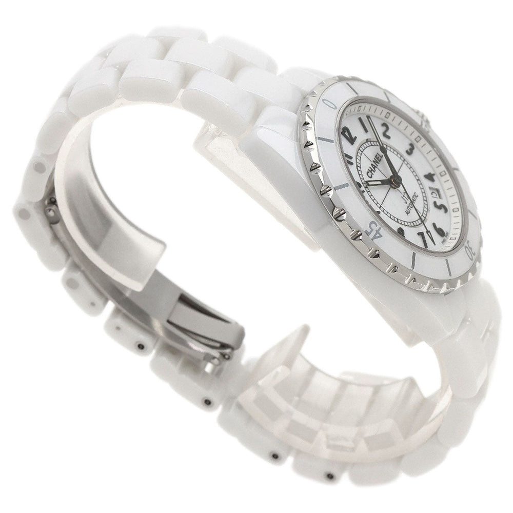 CHANEL Watches Mechanical Automatic H0970 Ceramic, Ceramic white J12 1.5" White Ceramic white dial mens Used Authentic