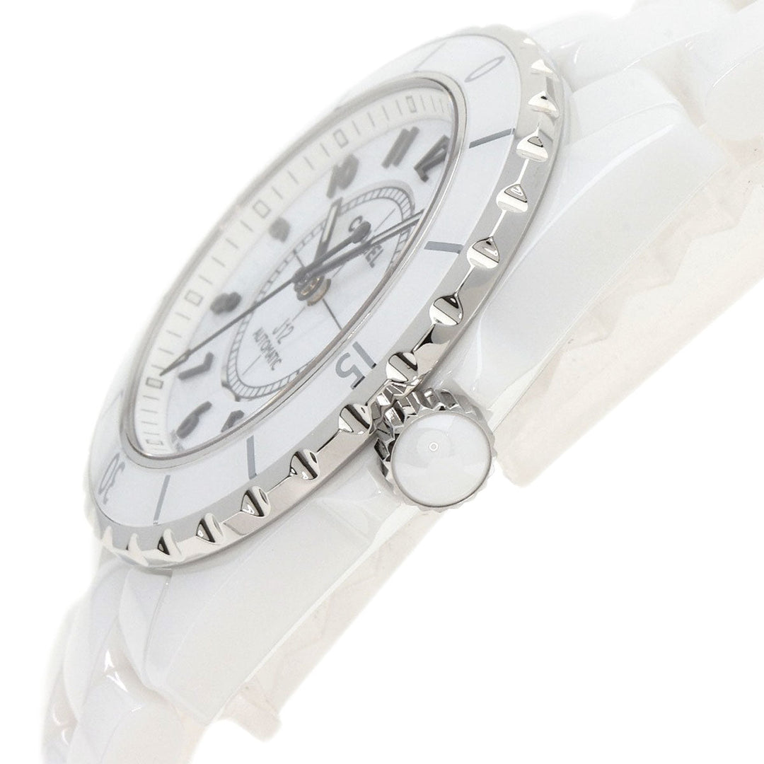CHANEL Watches Mechanical Automatic H0970 Ceramic, Ceramic white J12 1.5" White Ceramic white dial mens Used Authentic