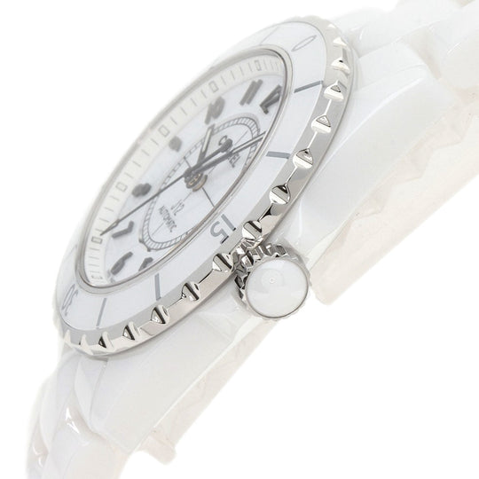 CHANEL Watches Mechanical Automatic H0970 Ceramic, Ceramic white J12 1.5" White Ceramic white dial mens Used Authentic