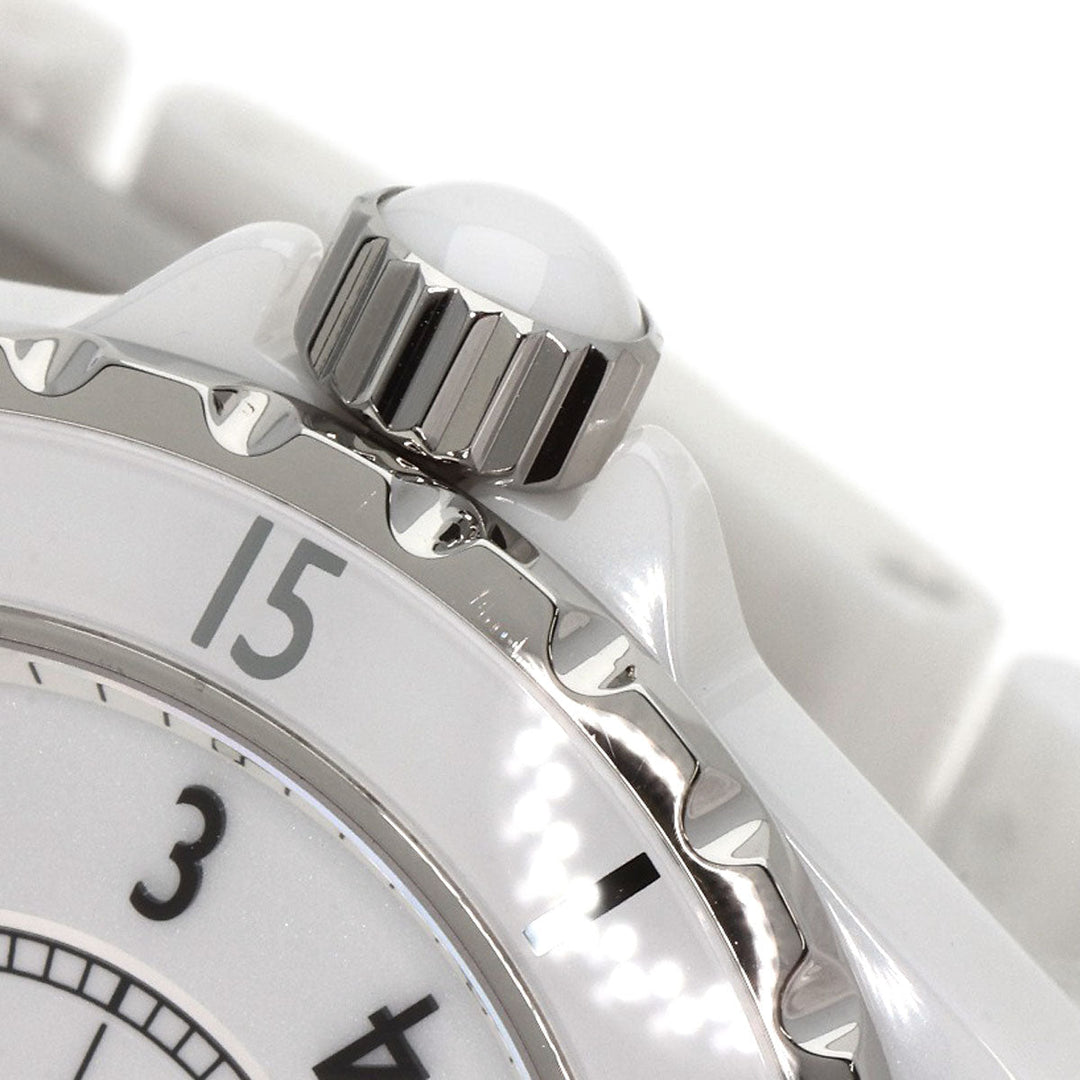 CHANEL Watches Mechanical Automatic H0970 Ceramic, Ceramic white J12 1.5" White Ceramic white dial mens Used Authentic
