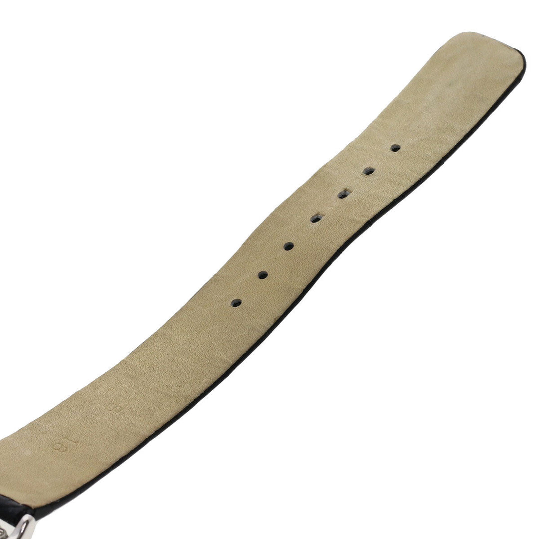 SEIKO Watches Quartz GBAD011 8N70-6120 PT900, leather Silver CREDOR Diamond Silver dial mens Used Authentic