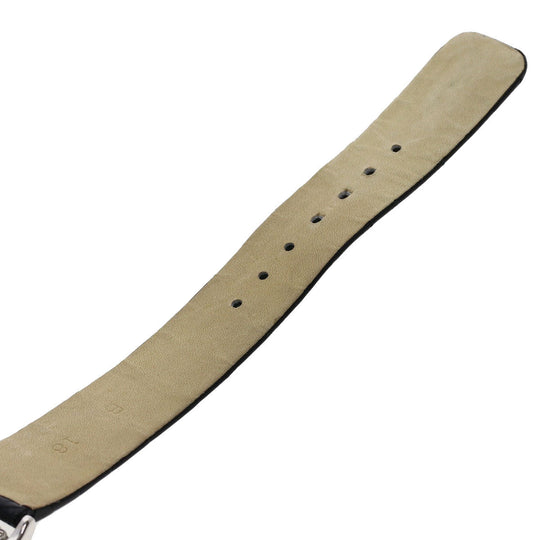 SEIKO Watches Quartz GBAD011 8N70-6120 PT900, leather Silver CREDOR Diamond Silver dial mens Used Authentic