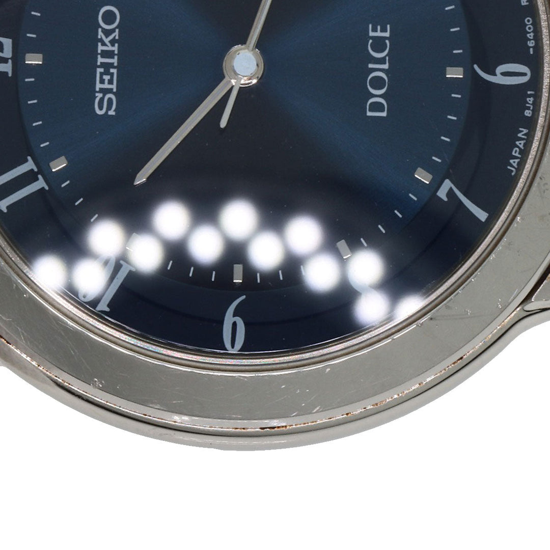 SEIKO Watches Quartz SACM097 8J41-6190 Stainless Steel Silver Dolce blue dial