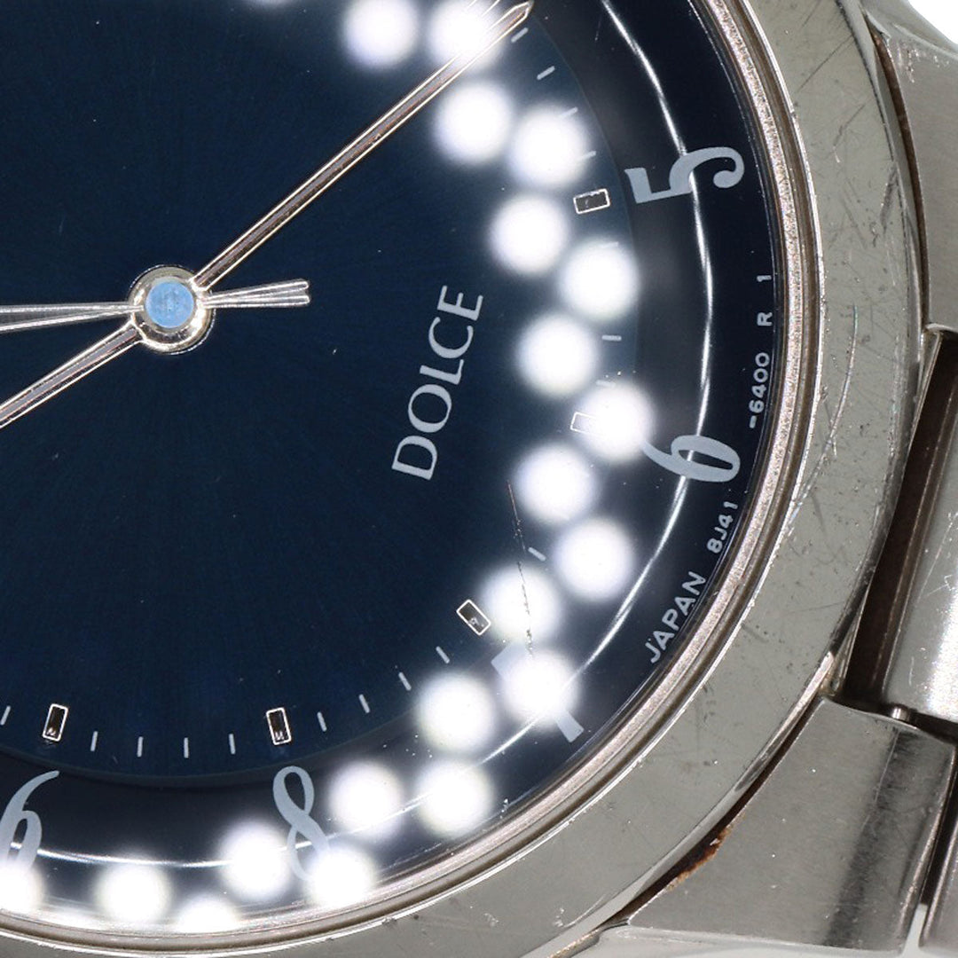 SEIKO Watches Quartz SACM097 8J41-6190 Stainless Steel Silver Dolce blue dial