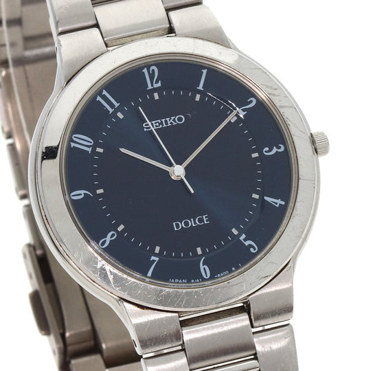 SEIKO Watches Quartz SACM097 8J41-6190 Stainless Steel Silver Dolce blue dial
