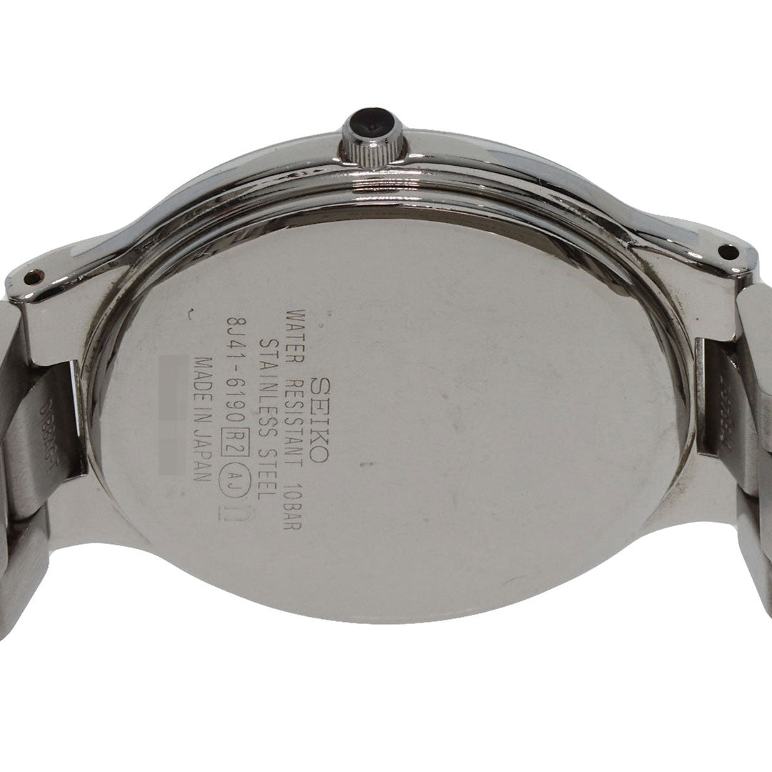 SEIKO Watches Quartz SACM097 8J41-6190 Stainless Steel Silver Dolce blue dial