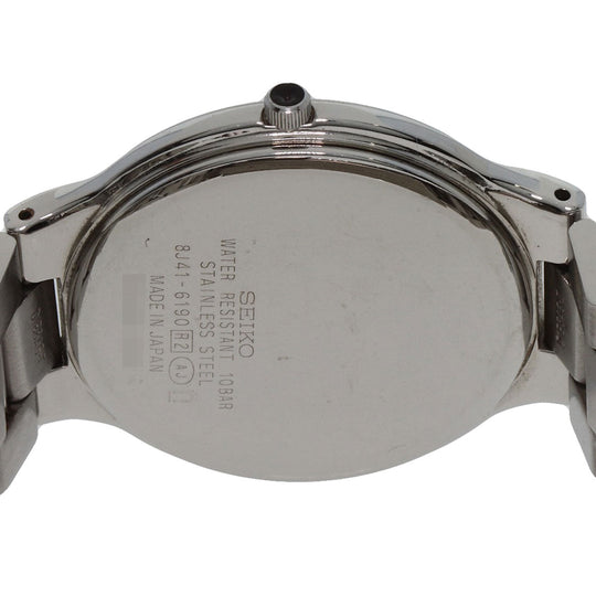 SEIKO Watches Quartz SACM097 8J41-6190 Stainless Steel Silver Dolce blue dial