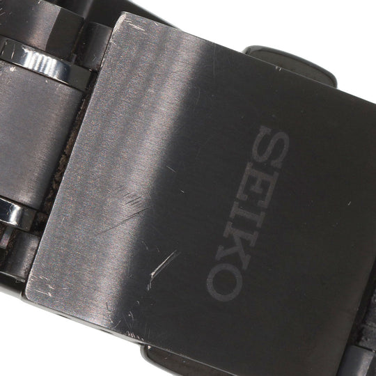 SEIKO Watches Solar Powered 8X53-0AB0-2 SBXB075 Titanium, Titanium black Astron black dial mens Used Authentic