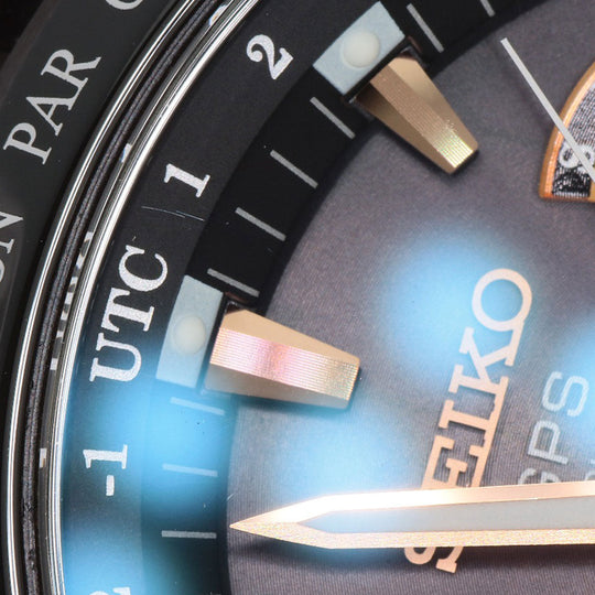 SEIKO Watches Solar Powered 8X53-0AB0-2 SBXB075 Titanium, Titanium black Astron black dial mens Used Authentic