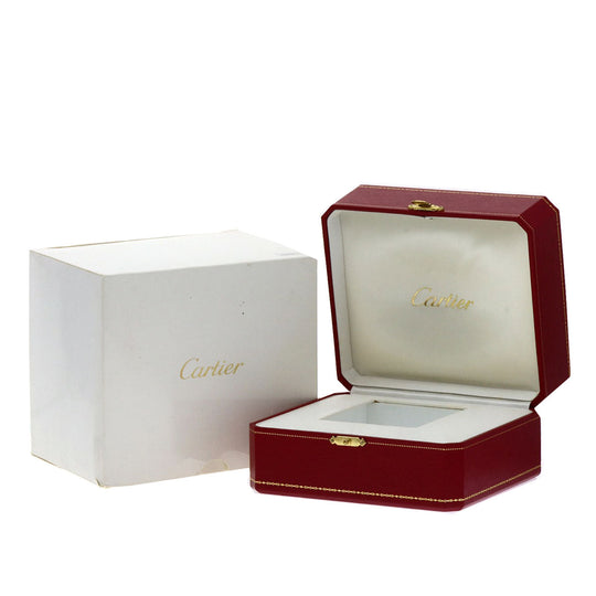 CARTIER Watches Quartz W20012C4 Stainless Steel , Stainless Steel , K18YG gold Santos Galve SM Silver dial Women Used Authentic
