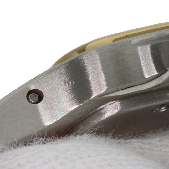 CARTIER Watches Quartz W20012C4 Stainless Steel , Stainless Steel , K18YG gold Santos Galve SM Silver dial Women Used Authentic