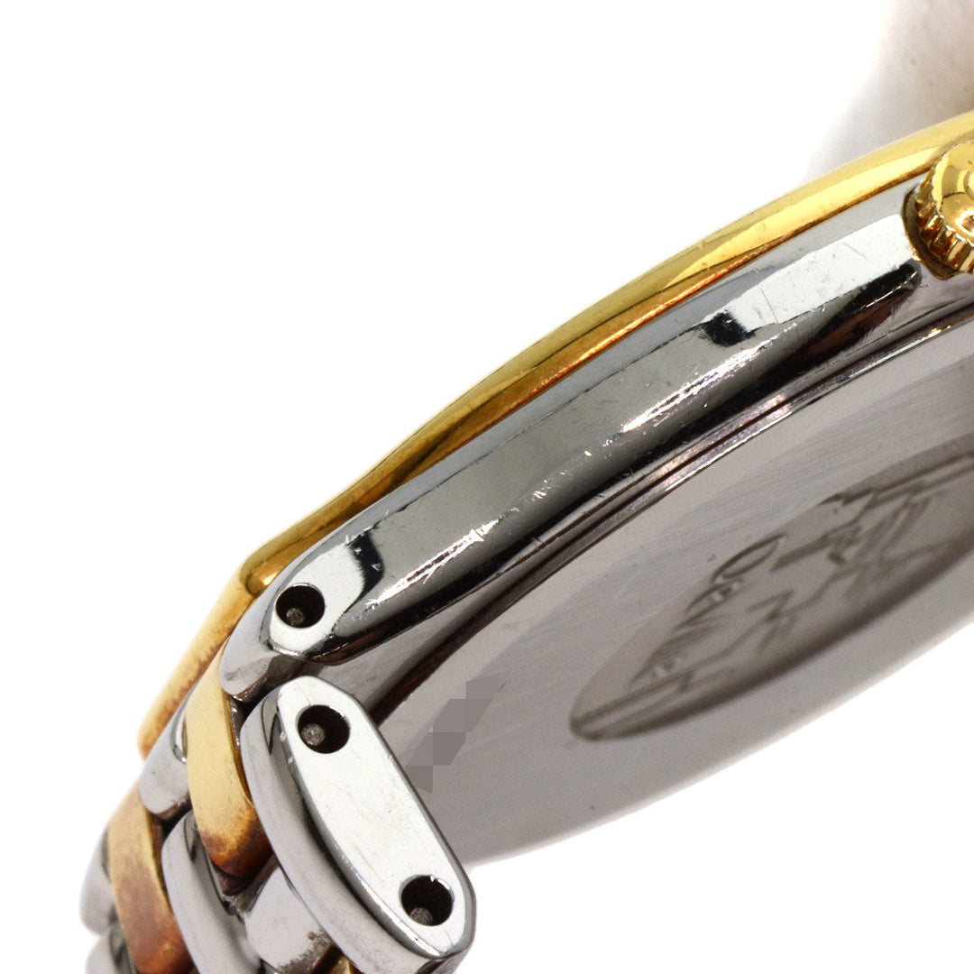 OMEGA Watches Quartz Stainless Steel, Combination gold De Ville symbol gold dial mens Used Authentic