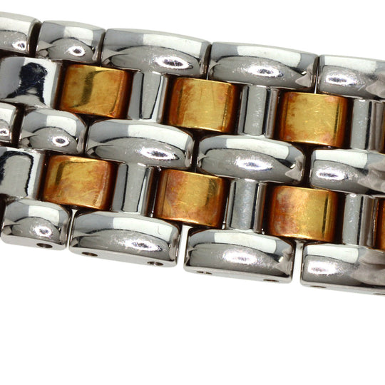 OMEGA Watches Quartz Stainless Steel, Combination gold De Ville symbol gold dial mens Used Authentic