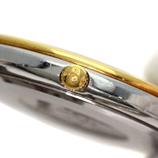 OMEGA Watches Quartz Stainless Steel, Combination gold De Ville symbol gold dial mens Used Authentic