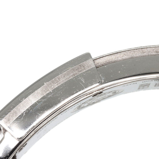 FENDI Watches Quartz 5400L Stainless Steel , Stainless Steel Silver secret black dial Women Used Authentic