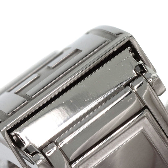 FENDI Watches Quartz 5400L Stainless Steel , Stainless Steel Silver secret black dial Women Used Authentic