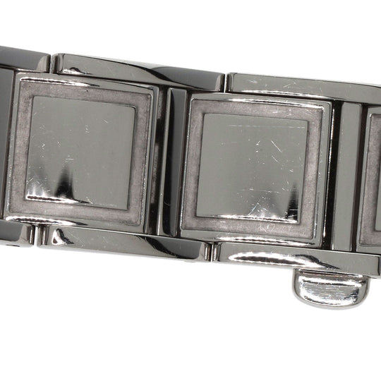 FENDI Watches Quartz 5400L Stainless Steel , Stainless Steel Silver secret black dial Women Used Authentic
