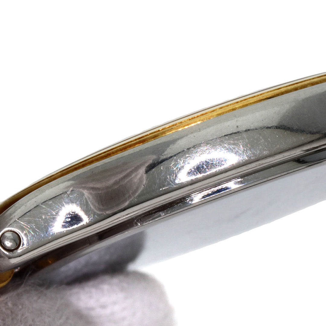 SEIKO Watches Quartz 9571-6020 Stainless Steel gold CREDOR round face Silver dial