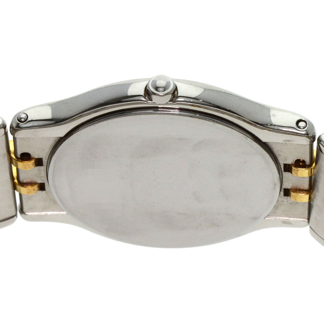 SEIKO Watches Quartz 9571-6020 Stainless Steel gold CREDOR round face Silver dial