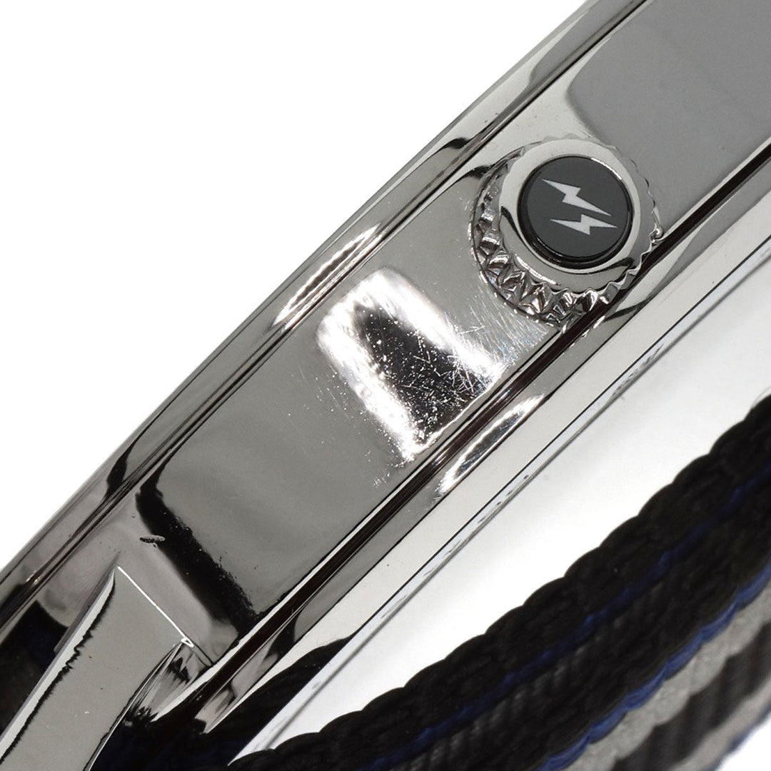 BVLGARI Watches Mechanical Automatic BB41S Stainless Steel, Nylon Silver bulgari bulgari fragment black dial mens Used Authentic