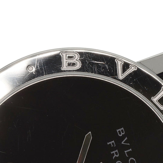 BVLGARI Watches Mechanical Automatic BB41S Stainless Steel, Nylon Silver bulgari bulgari fragment black dial mens Used Authentic