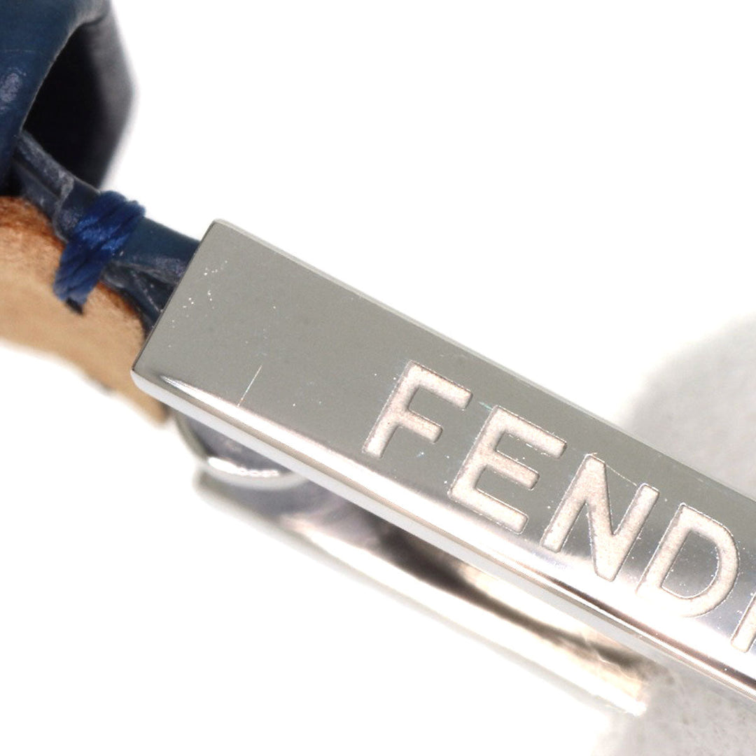 FENDI Watches Quartz 60500G Stainless Steel Silver Quadro blue dial