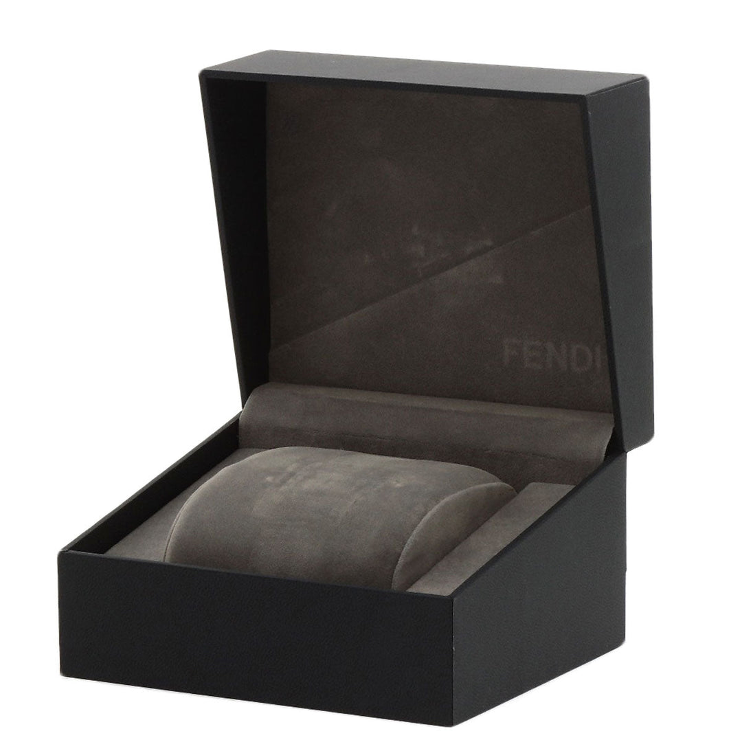 FENDI Watches Quartz 60500G Stainless Steel Silver Quadro blue dial