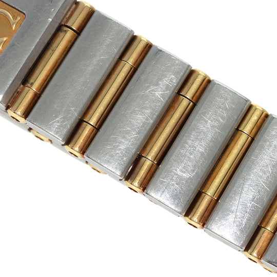 OMEGA Watches Quartz 1262.70 Stainless Steel , SSxK8YG gold Constellation Mini White shell dial Women Used Authentic
