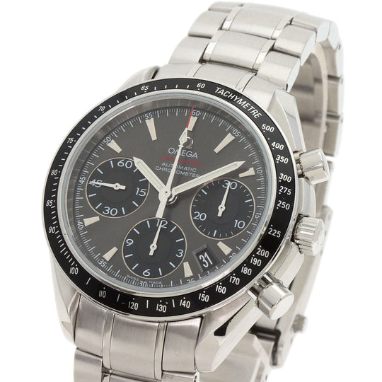 OMEGA Watches Mechanical Automatic 323.30.40.40.06.001 Stainless Steel , Stainless Steel Silver Speedmaster Date Silver dial mens Used Authentic
