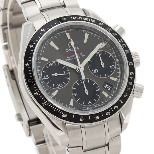 OMEGA Watches Mechanical Automatic 323.30.40.40.06.001 Stainless Steel , Stainless Steel Silver Speedmaster Date Silver dial mens Used Authentic