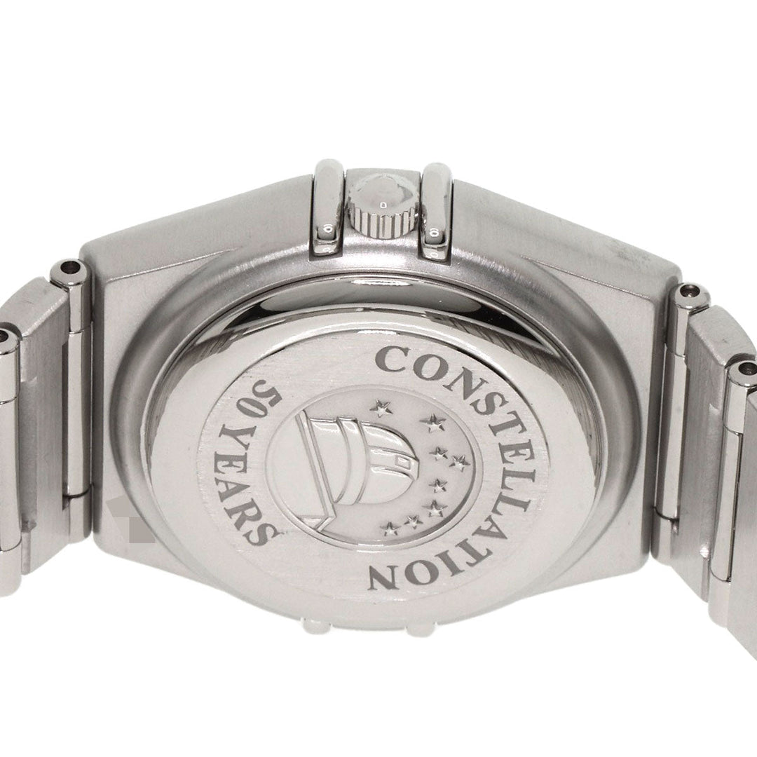 OMEGA Watches Mechanical Automatic 1498.75 Stainless Steel, Stainless Steel, Diamond Silver Constellation 50th Anniversary White shell dial Women Used Authentic