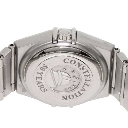 OMEGA Watches Mechanical Automatic 1498.75 Stainless Steel, Stainless Steel, Diamond Silver Constellation 50th Anniversary White shell dial Women Used Authentic