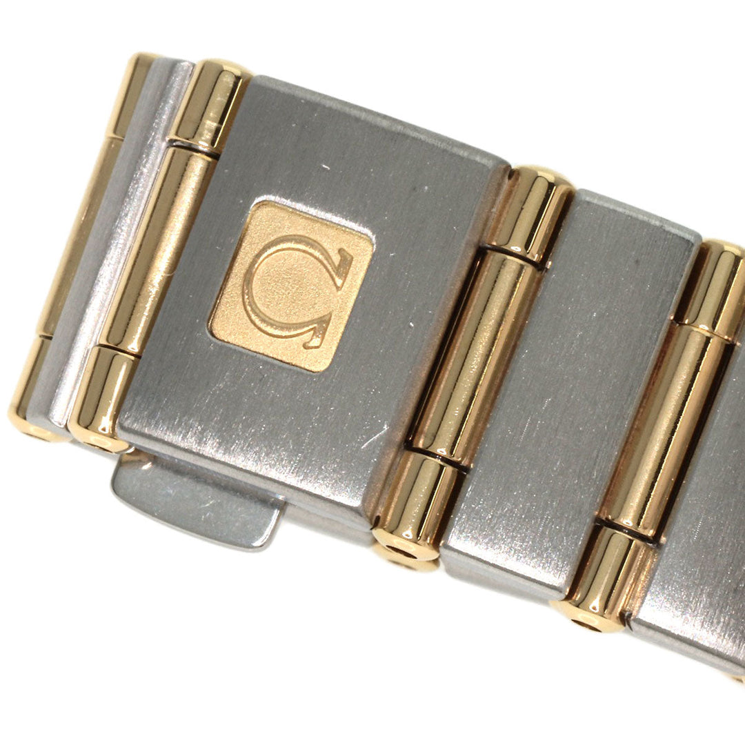 OMEGA Watches Quartz 1262.10 Stainless Steel , Stainless Steel , K18YG gold Constellation Mini Full Bar gold dial Women Used Authentic