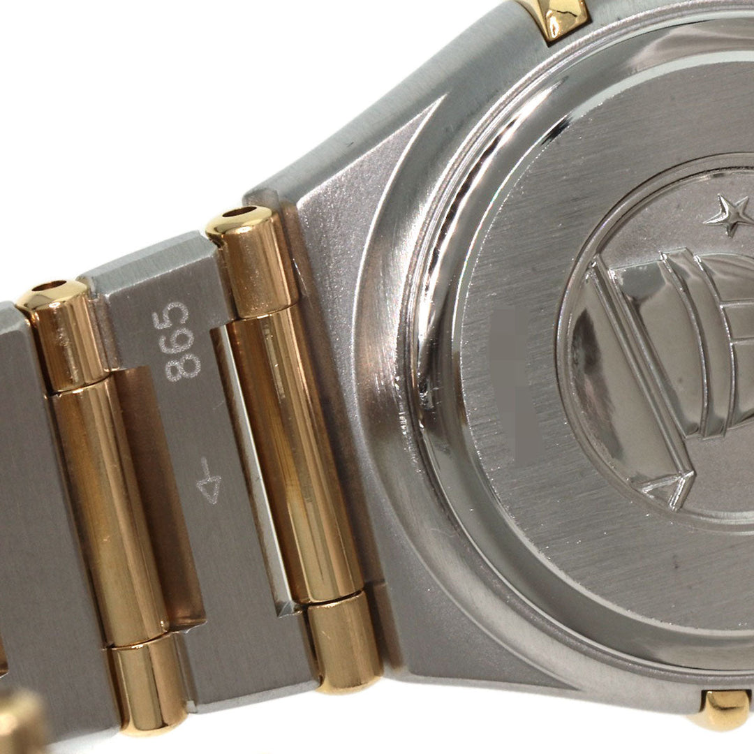 OMEGA Watches Quartz 1262.10 Stainless Steel , Stainless Steel , K18YG gold Constellation Mini Full Bar gold dial Women Used Authentic