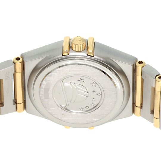OMEGA Watches Quartz 1262.10 Stainless Steel , Stainless Steel , K18YG gold Constellation Mini Full Bar gold dial Women Used Authentic