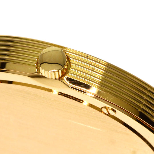 CORUM Watches Quartz 30.111.65 K18YG , Leather , Diamond gold Romulus gold dial Women Used Authentic