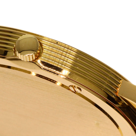 CORUM Watches Quartz 30.111.65 K18YG , Leather , Diamond gold Romulus gold dial Women Used Authentic