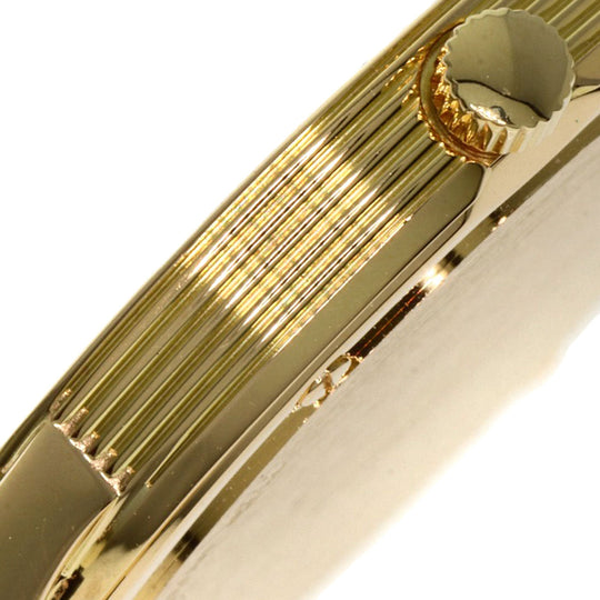 CORUM Watches Quartz 30.111.65 K18YG , Leather , Diamond gold Romulus gold dial Women Used Authentic