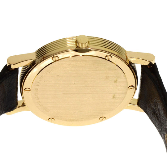 CORUM Watches Quartz 30.111.65 K18YG , Leather , Diamond gold Romulus gold dial Women Used Authentic