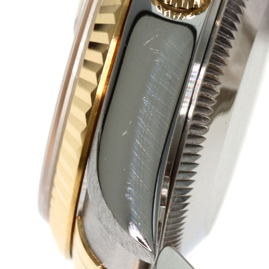 ROLEX Watches Mechanical Automatic 69173G Stainless Steel gold Datejust 10P Diamond Champagne Gold dial