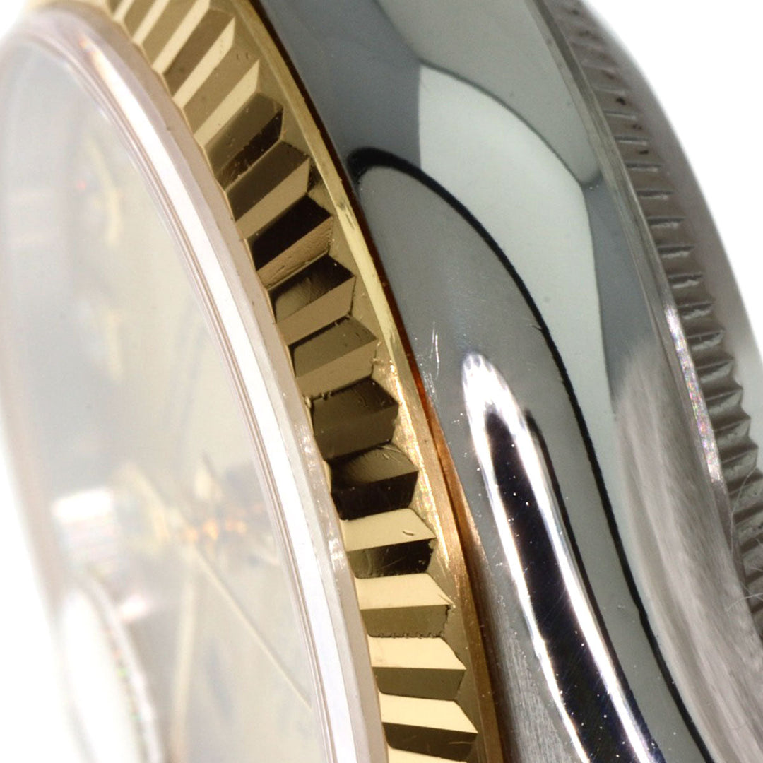 ROLEX Watches Mechanical Automatic 69173G Stainless Steel gold Datejust 10P Diamond Champagne Gold dial