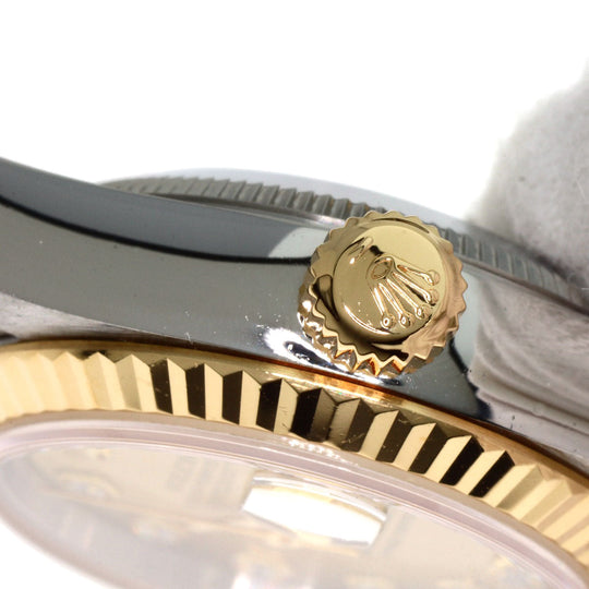 ROLEX Watches Mechanical Automatic 69173G Stainless Steel gold Datejust 10P Diamond Champagne Gold dial