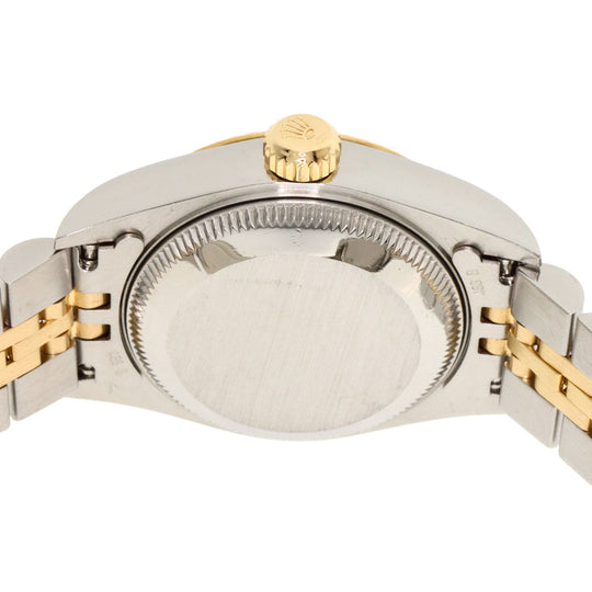 ROLEX Watches Mechanical Automatic 69173G Stainless Steel gold Datejust 10P Diamond Champagne Gold dial